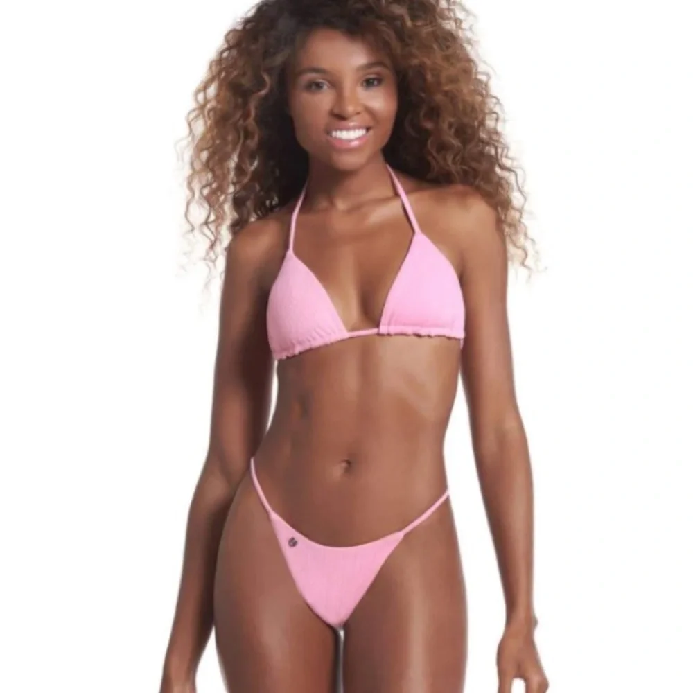 Maaji • Reversible Pink Floral Bikini TOP